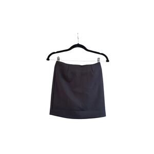 House of CB Roda Crepe Sculpting Mini Skirt in Black